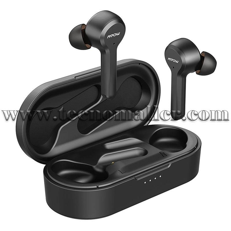 Auriculares: MPOW M9 Auriculares inalambricos Bluetooth Negros