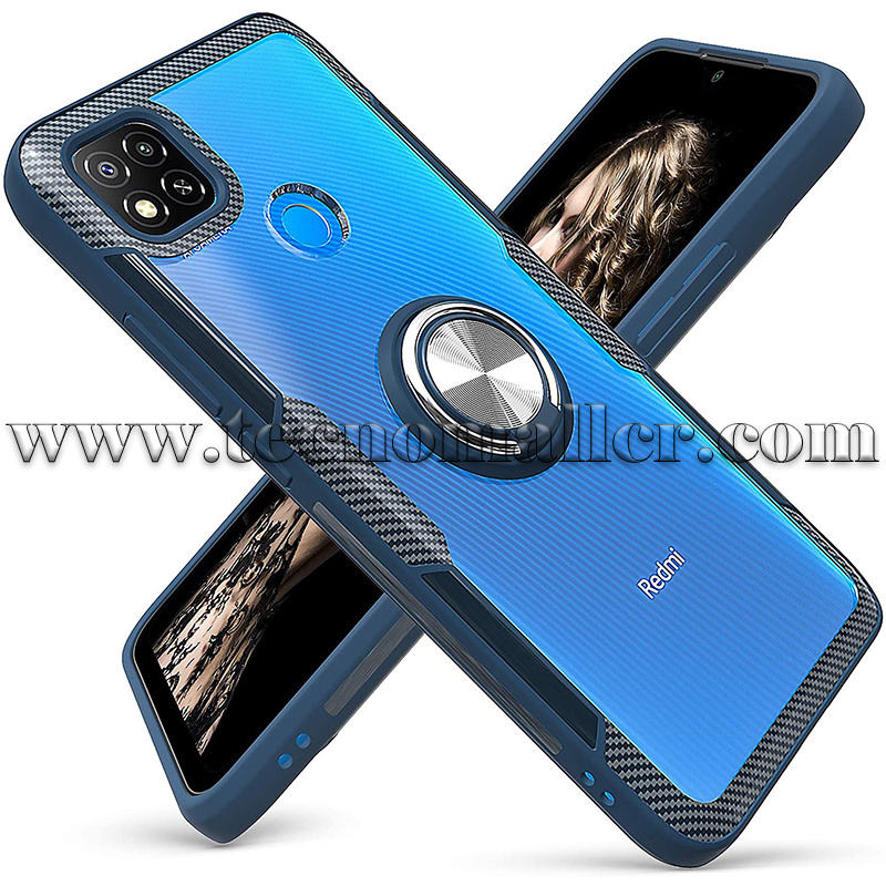 Funda Mate con Anillo para Xiaomi Redmi 9C