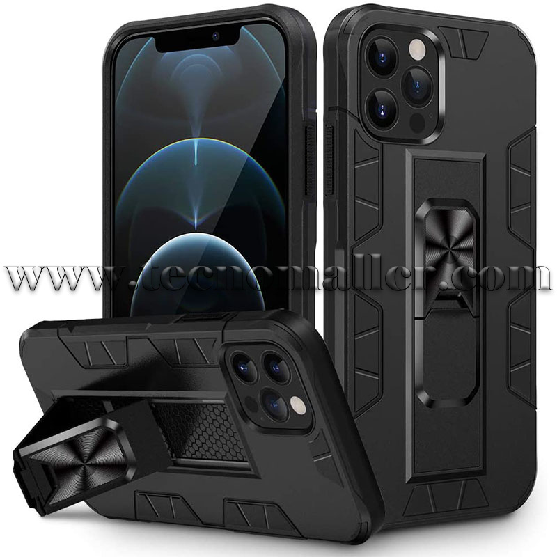 Estuche Antigolpe Doble Capa Para Iphone 12 Pro Max - Gyks